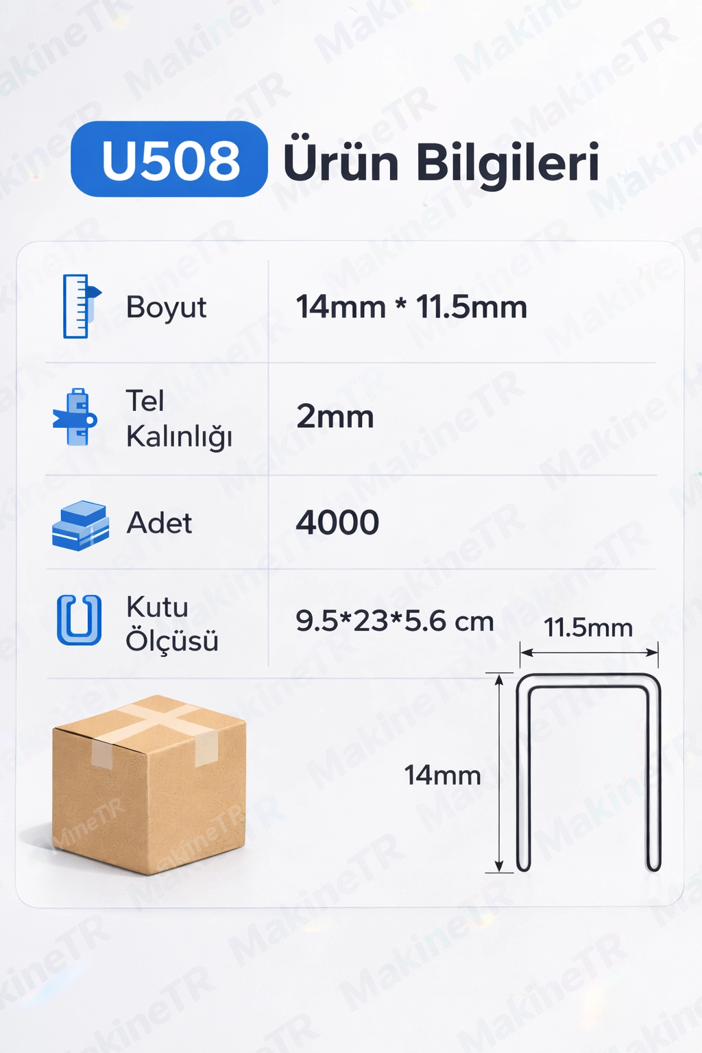 Sucuk, Sosis Paketleme Klipsi U508