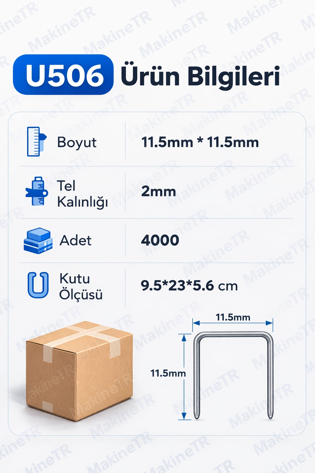 Sucuk, Sosis Paketleme Klipsi U506